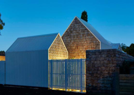 a white fence and a white gate