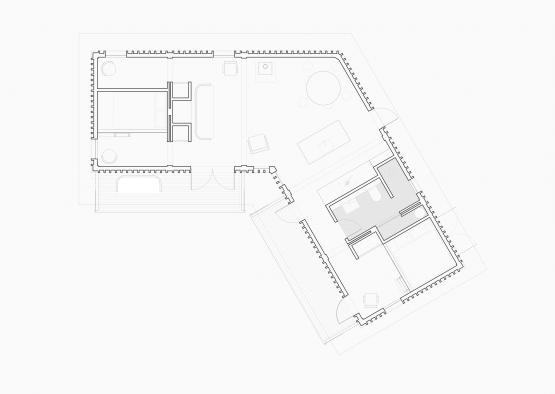 a floor plan of a house