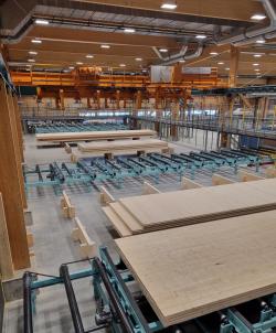 Inside look at engineered mass timber facility