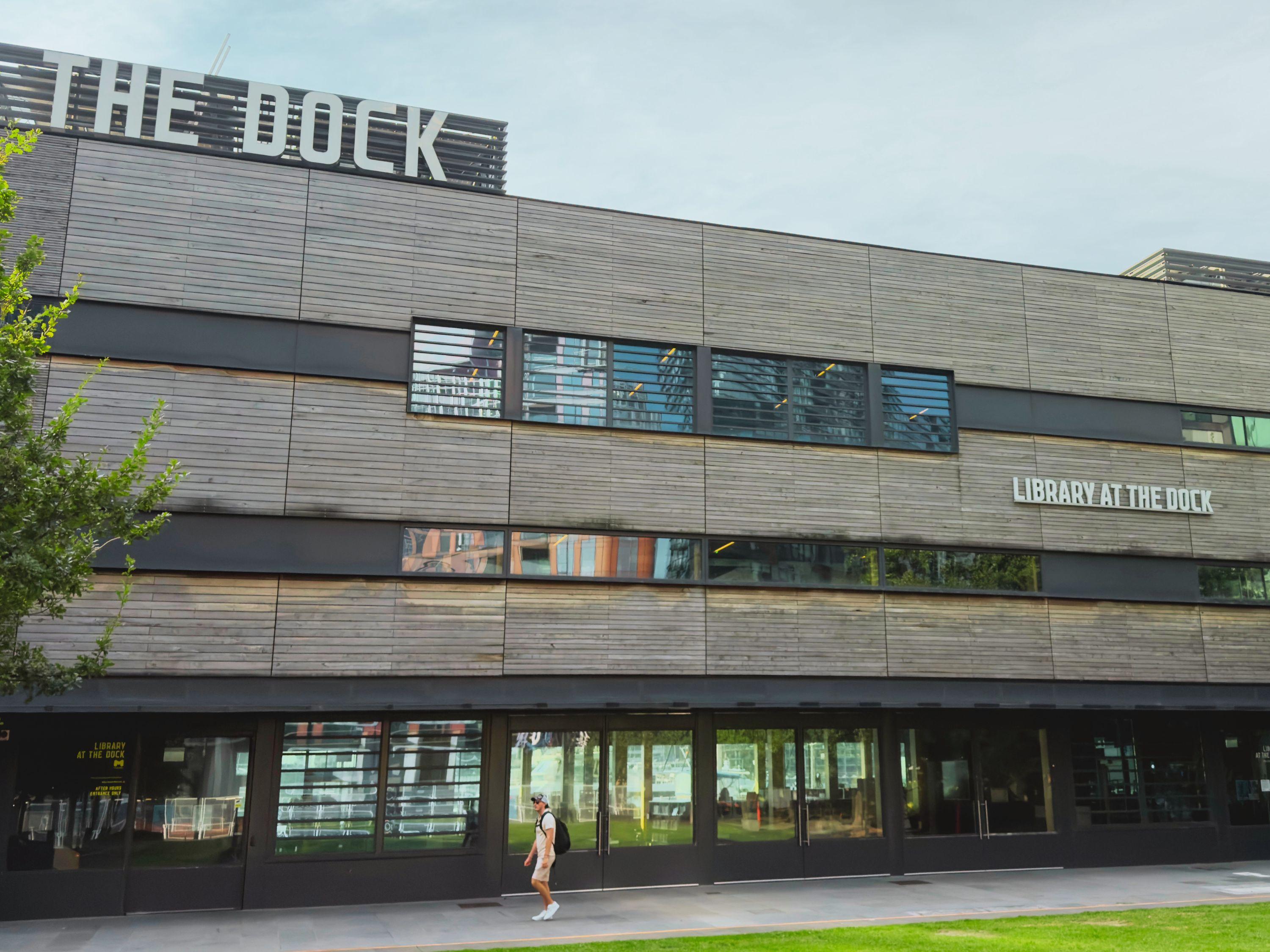 Library at The Dock exterior