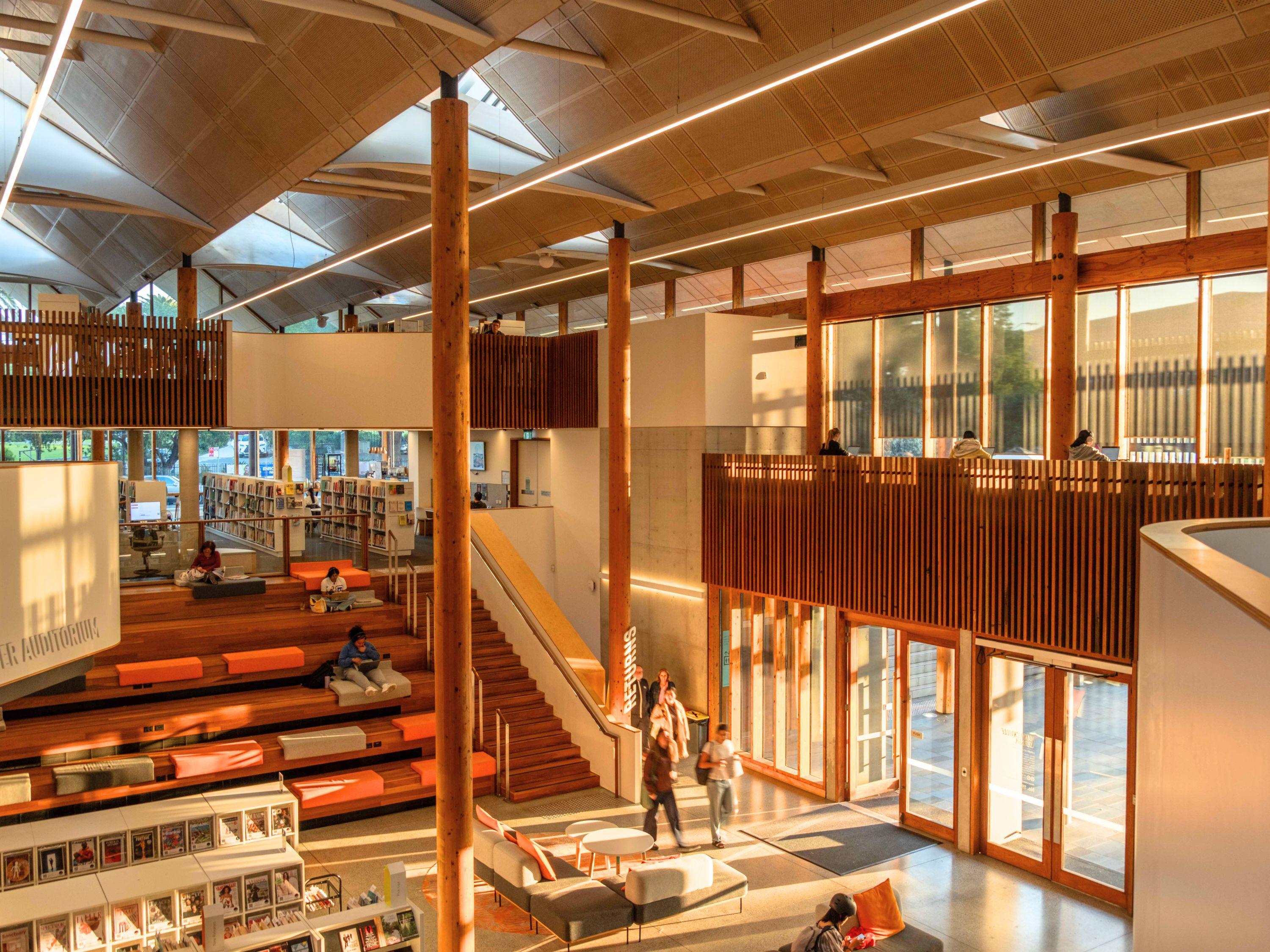 Marrickville Library interior
