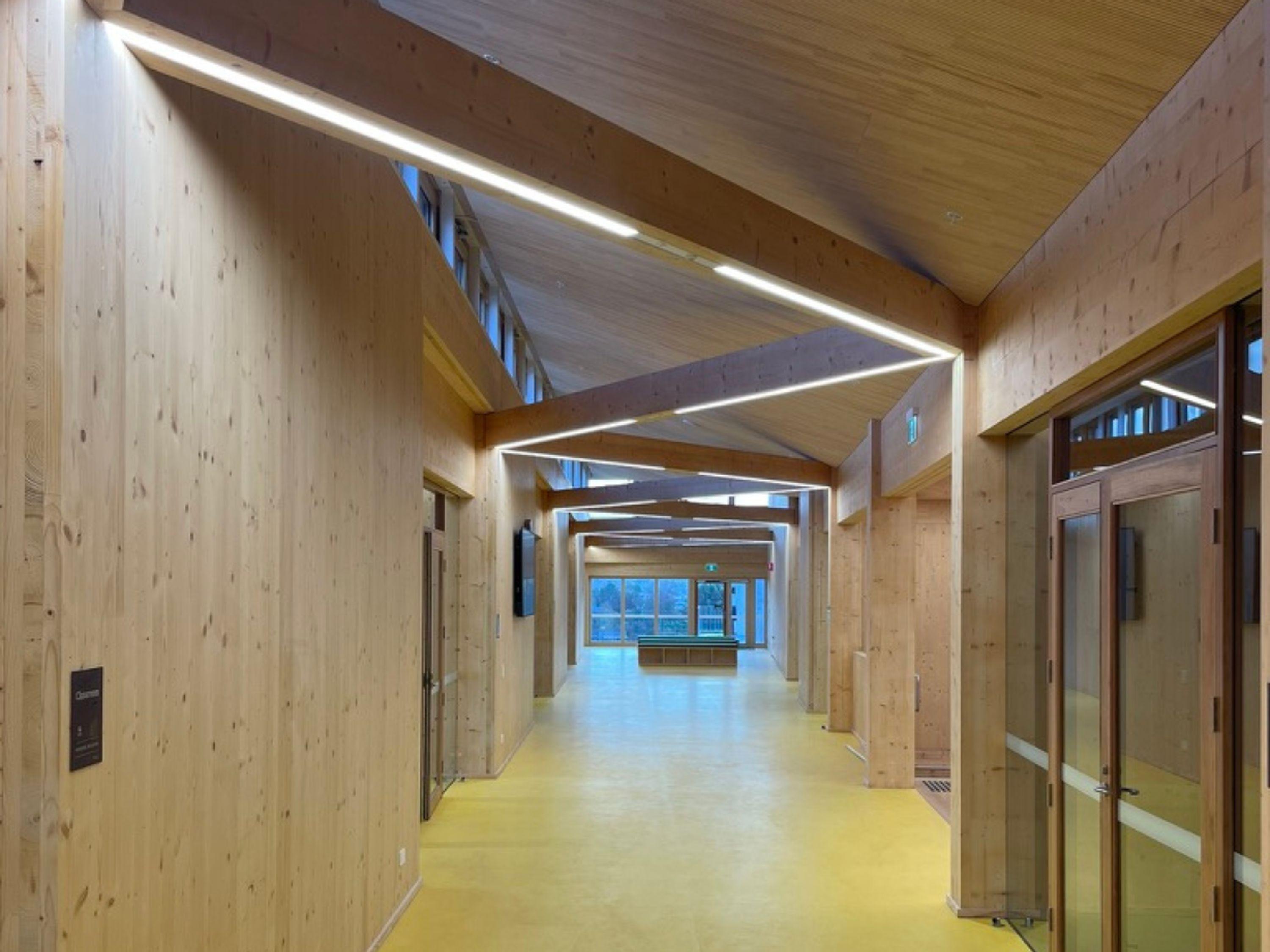 Illawarra Grammar School hallway detail