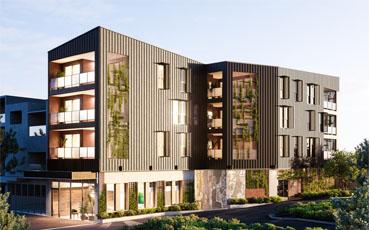 a building with many windows