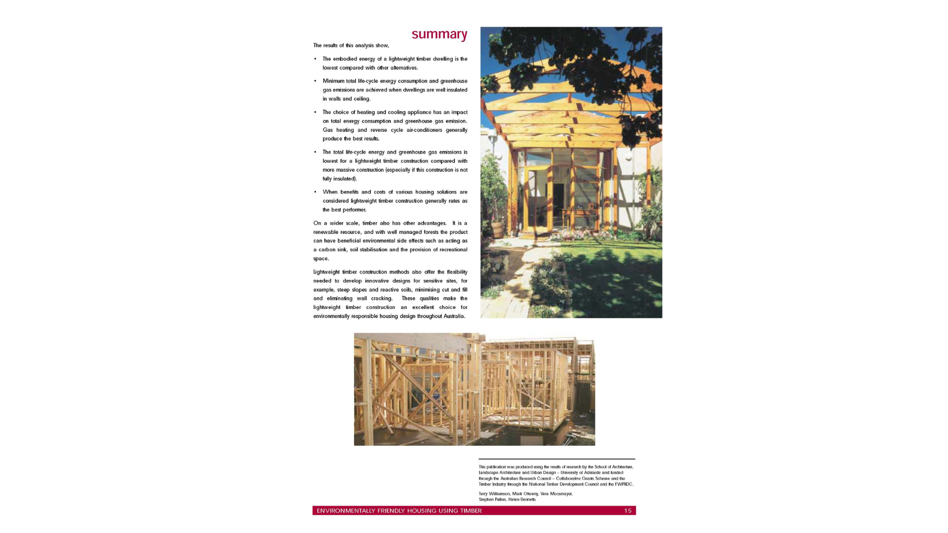 Enviromentally Friendly Housing p3