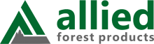 a green and grey logo