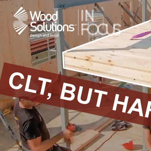 Hardwood Cross Laminated Timber (CLT) - An Australian First
