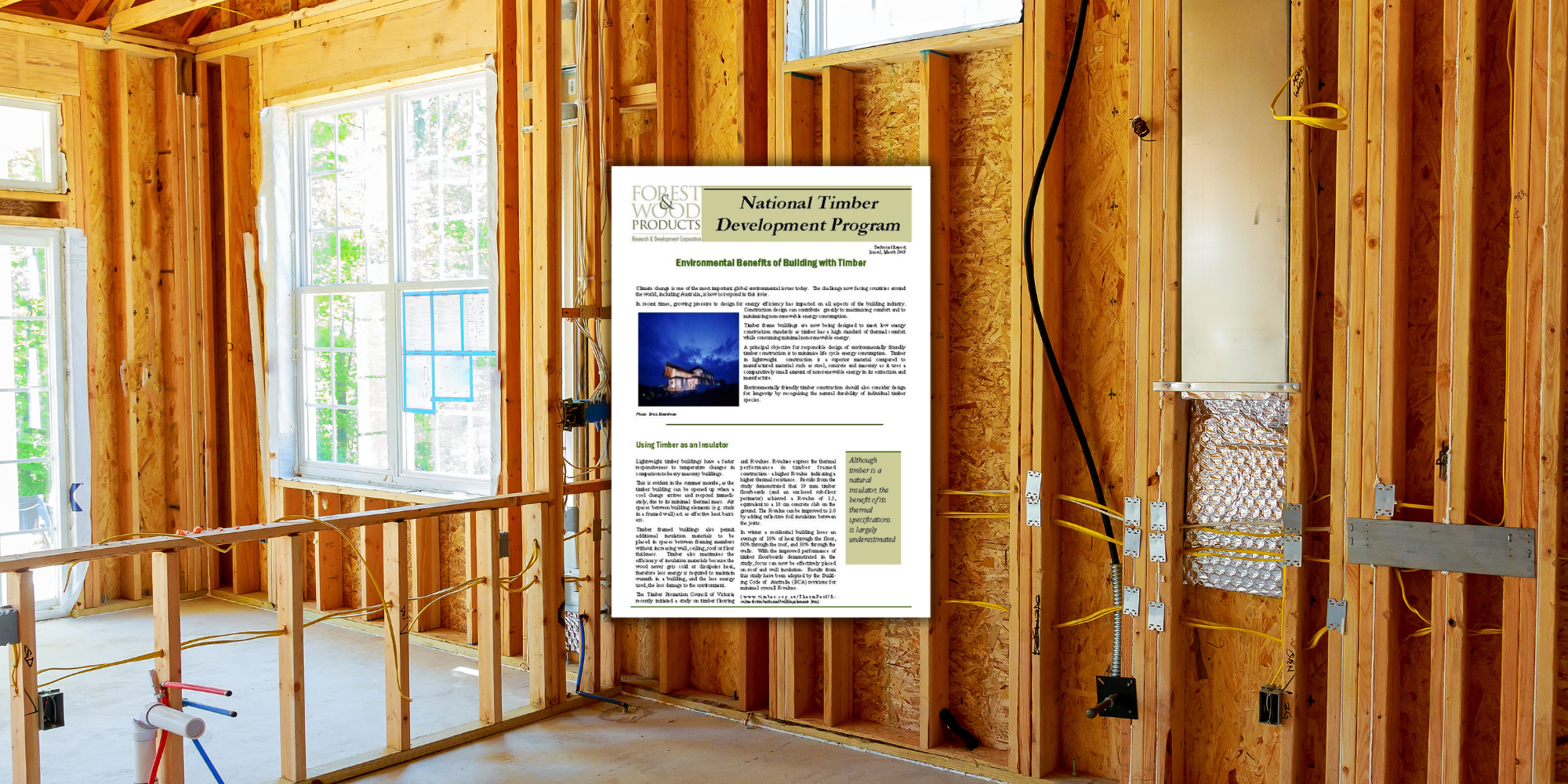 Environmental Benefits of Building With Timber