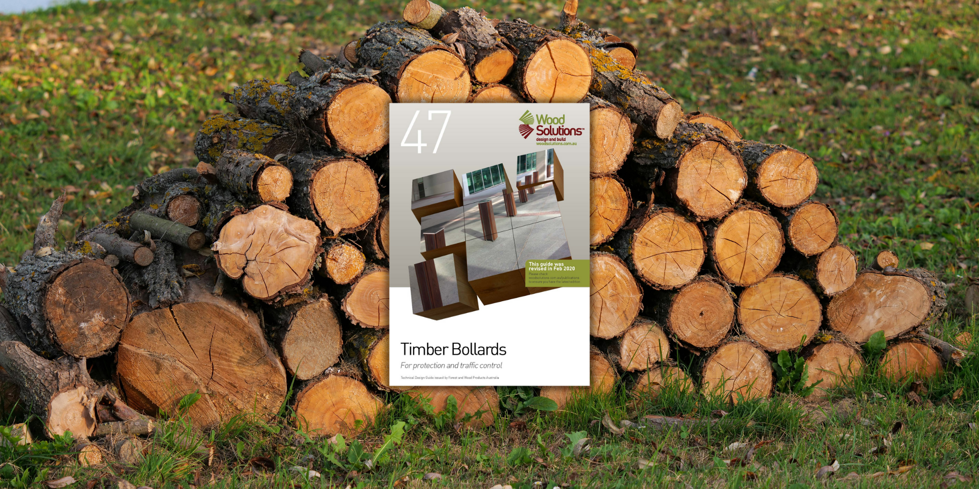 WS TDG 47 Timber Bollards Cover