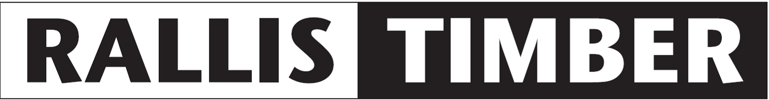 Black & white logo image saying RALLIS TIMBER