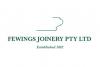a logo with green text